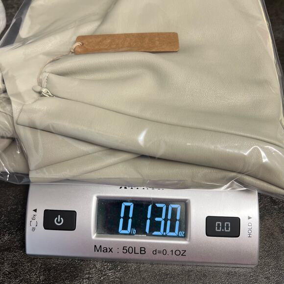 Skims Faux Leather Bodysuit Tan Snap Closure Long Sleeve Plus 2X Stretch NWT - Picture 12 of 12